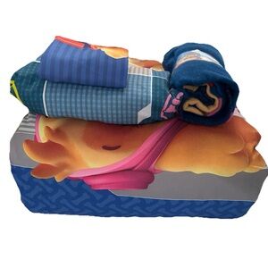 Paw Patrol Twin Bedding Set + New Throw Blanket Skye Chase
